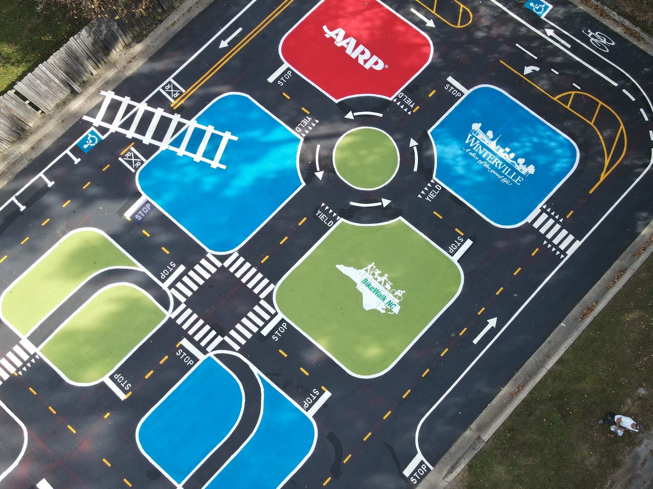 Winterville traffic garden